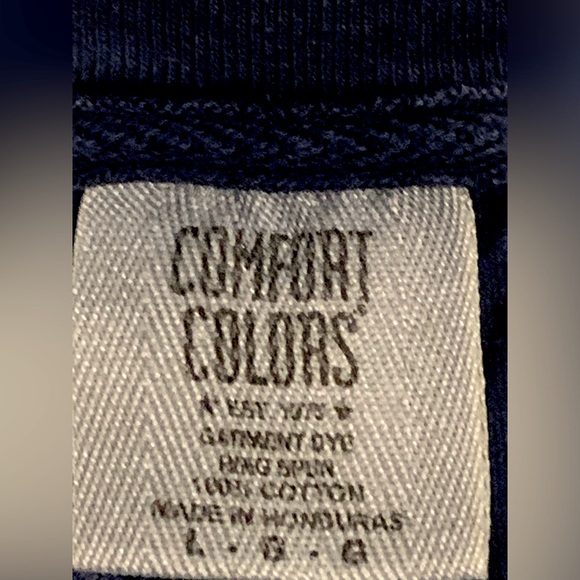 Comfort Colors Auburn University BEST BUDDIES Blue White T-shirt Adult L Men’s - Picture 5 of 5